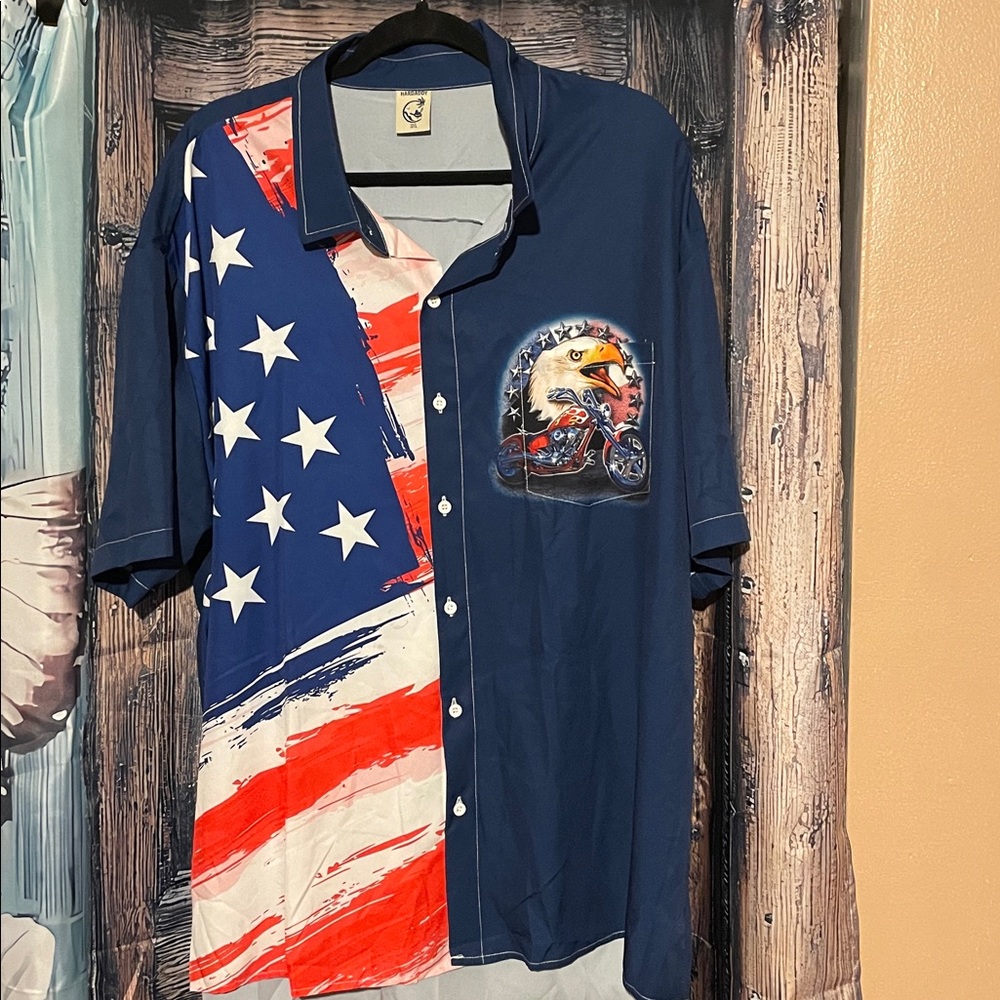 Hardaddy Eagle Graphic Shirt 3XL
